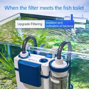 SUNSUN YBF-500 Aquarium Hang On Filter | Powerful External Fish Tank Filter - Image 5