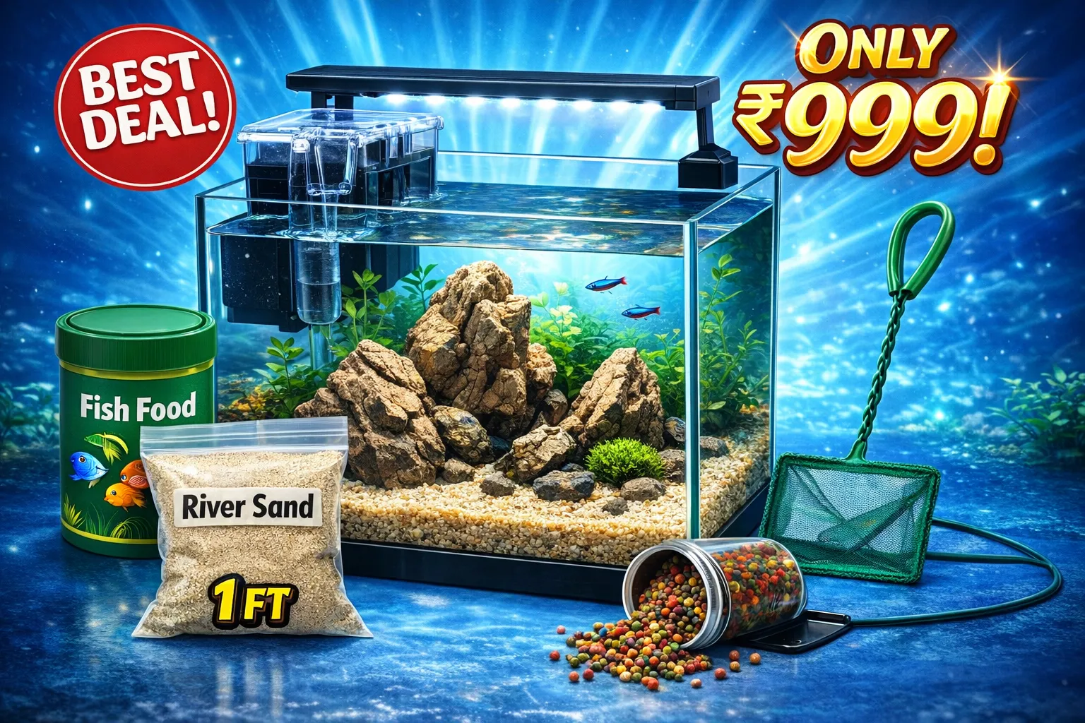 royal aquarium 999 combo