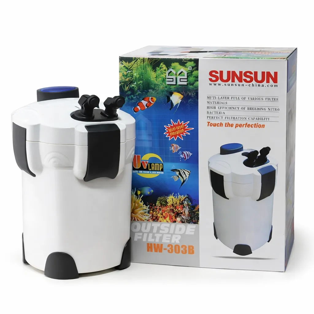 SunSun HW-303B External Canister Filter with 9W UV | Buy Online at ...