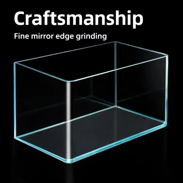 1.15 Feet Curved Glass Aquarium – 35cm Seamless Fish Tank | Buy Online at Royal Aquarium