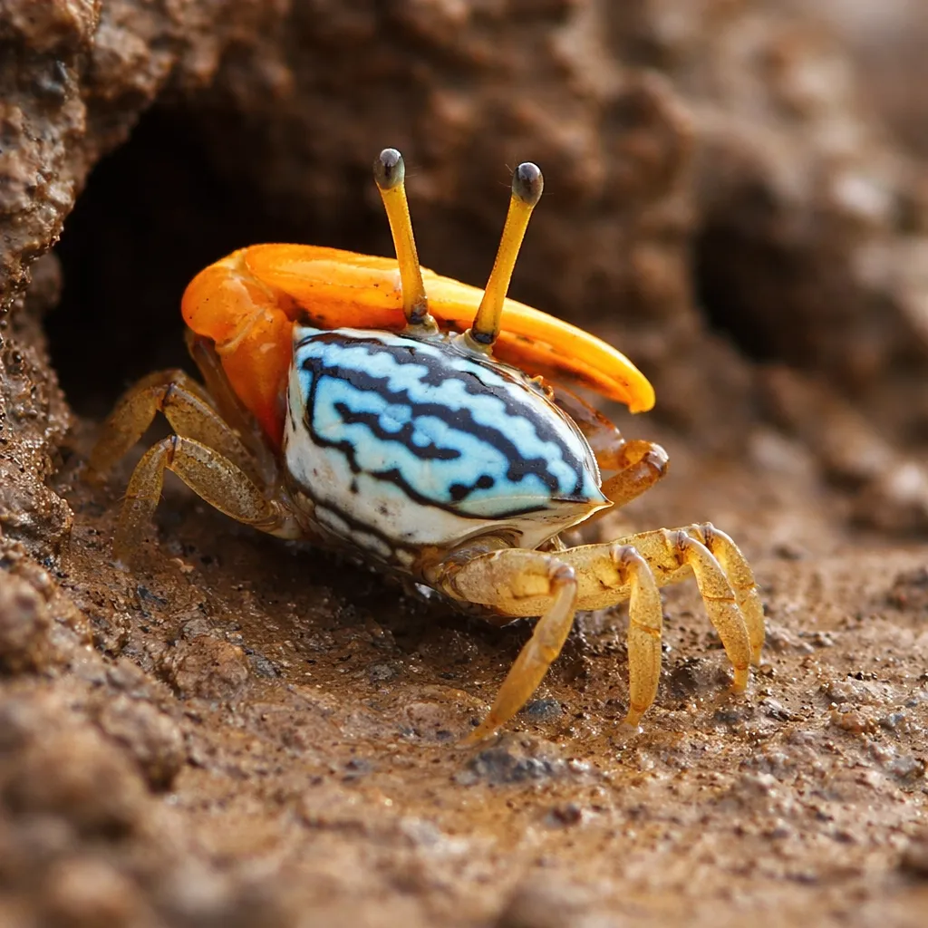 Yellow Fiddler Crab
