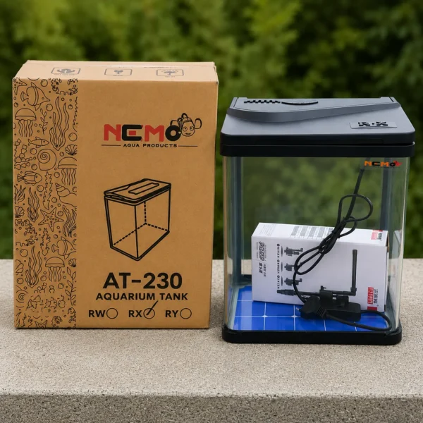 Buy Nemo AT 230 Aquarium Tank – 10L Compact Fish Tank for Home & Office Online – Royal Aquarium Nemo AT 230 Aquarium Tank