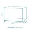 Ultra Clear Glass Nano Aquarium 30x18x20 cm